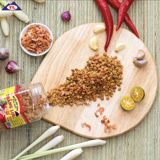 Muối tôm Tây Ninh Thắng Lợi 250g hạt to siêu cay